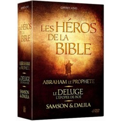 Les Héros de la Bible : Abraham le prophète + Esther, reine de Perse + Samson & Dalila + Le déluge + Les 10 commandements