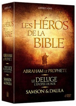 Coffret les héros de la bible : Abraham + Samson & Dalila + l'arche de Noé DVD