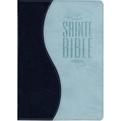 Bible Confort - Duo bleu nuit et bleu turquoise