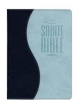Bible Confort - Duo bleu nuit et bleu clair