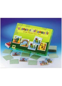 Jeu Memory - Observer et découvrir