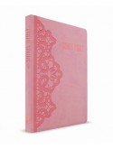 Bible souple similicuir Rose Dentelle