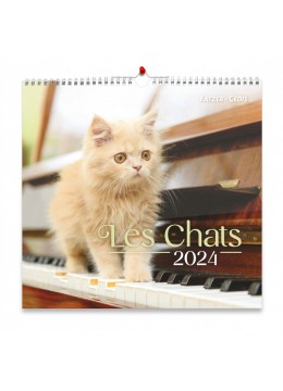 Calendrier Nos amis les chats grand format