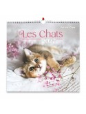 Calendrier Nos amis les chats grand format